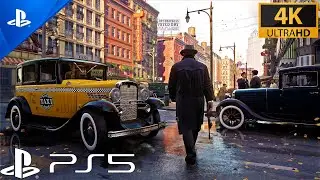 (PS5) Mafia Definitive Edition | Realistic Ultra Graphics Gameplay 4k UHD