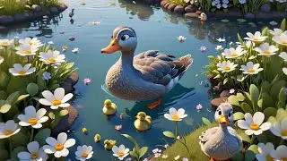 Seven Ducklings Float in a Line + More Nursery Rhymes & Kids Songs