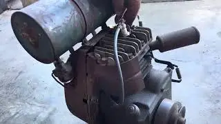 Clinton engine running