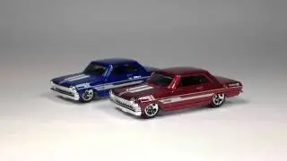 '63 Chevy II &mdash; обновление Hot Wheels 2016 Recolor