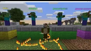 Playing Super Paintball Minecraft Mineplex AK you are dead 47