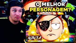 REAGINDO A Curva Finita | Evil Morty (Rick and Morty) | Ninja