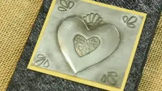 Pewter Heart Journal by Sandy Griffiths