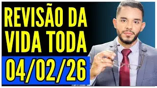 REVIS&Atilde;O DA VIDA TODA - INFORMA&Ccedil;&Otilde;ES 04/02/2026 | Dr. Carlos Mendes 📱
