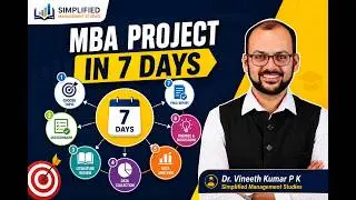 How to Choose & Complete Your MBA Project in 7 Days | Step-by-Step Guide | MBA Project Report 2026