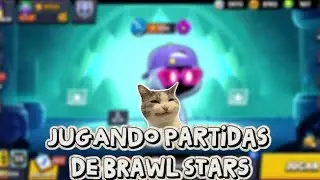 Jugando unas partidas de(Brawl Stars