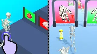 Human Evolution Run - Human Evolution Body Run - All Levels iOS Android GamePlay