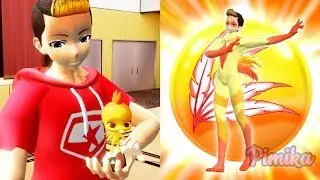 【MMD】Miraculous ☆ Kim Meets Orikko + Rooster Hero Transformation「Zodiac FANMADE」