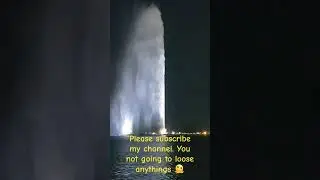 world second highest water pumping,  Jeddah , saudi arabia.  #waterfall #Arabic #highest #record