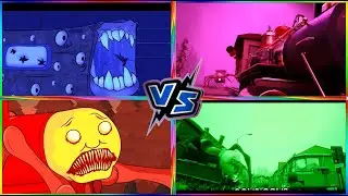 Mutant Train Monster🆚Friendly Engine🆚Dark Rail Beast—Epic Tiles Hop Showdown Tiles Hop Edm Song#147