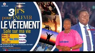 J1/ PAS MES CHEVEUX, PAS MES ORTEILLES I 28/11/2025  Ap&ocirc;tre Samuel AMETHO