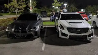 BMW M3 Competition Bolt Ons E85 2022 года против Cadillac CTS-V Bolt Ons MS109 2018 года
