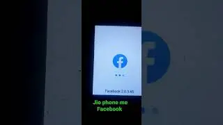 jio phone me Facebook