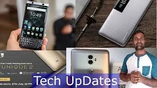 Tech Updates | YU Yunique 2, Gionee A1 Plus, BlackBerry KEYone, Meizu pro 7