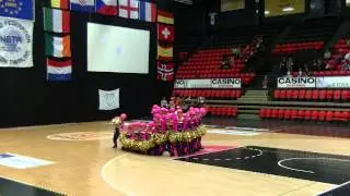 twirlladies tv pomponteam France EC Belgium 2014