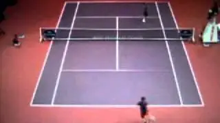 Novak Djokovic vs Xavier Malisse ATP 500 Basel 2011