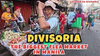 DIVISORIA THE BIGGEST FLEA MARKET IN MANILA