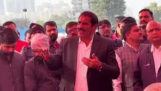 Mahira Meeting with MLA Dharam Singh chhoker commitment 800 flat will deliver within 3 months👆