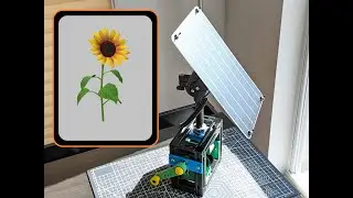 Portable Mechanical Solar Tracker - 3D Printed Prototype #solar #solartracker #sunflower #jackery