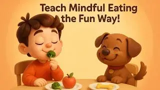 🎶🚂 Chew, Chew, Slow Train &ndash; Песня для волшебства во время еды! 🍎