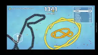 SNAKE IO BEST EPIC GAMEPLAY 9MINUTES GAME TIME | Random Gaming PH