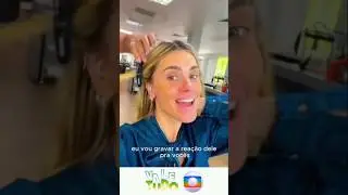 Carolina Dieckmann e Alexandre Nero - bastidores de Vale Tudo