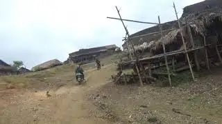 Naga Village in Burma.