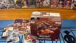 One piece Paramount war - OP02 booster box opening! Check out the awesome pulls I got crew! 🤙🏽