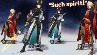 Dan Heng & Mydei response when added TOGETHER  | Honkai Star Rail 3.7