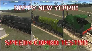 CAN THE NEW LOCOMOTIVES DO THE SPEEDY COMBO ? ! ? ! | Train and Railyard Simulator