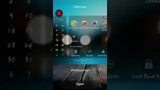 [] Samsung Z2 []  UI of my Samsung Z2 with Tizen&trade; OS.