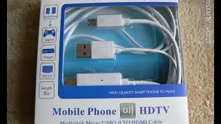 MHL adapter with HDMI cable Tablet connection with TV | MediaTester