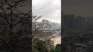 Raw video taken from the top of the Macau Timepiece Museum #yullztruly