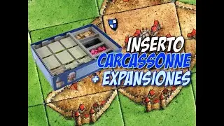 Inserto: Carcassonne + Expansiones | Folded Space
