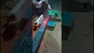 Perfect Welding on Steel Beam | Heavy Metal Welding Work #Shorts