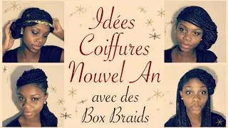 Coiffures pour le Nouvel An avec des Box braids - New Year's Eve Hairstyles