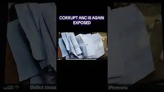 CORRUPT ANC MEMBERS GOT EXPOSED IN BROAD DAYLIGHT! BALLOTS PAPERS FOUND IN PRETORIA! BACKYARD 🤔😮