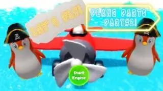 Plane Parts#2!Roblox Penguin Tycoon! Plane Drive Now....