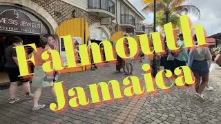 Shopping area in Falmouth, Jamaica