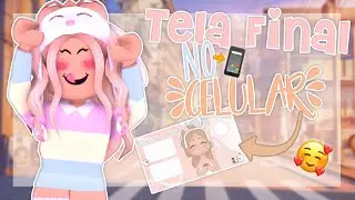 🍣•COMO FAZER TELA FINAL ATUALIZADA PELO CELULAR?!!