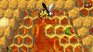 Donkey Kong Country 2 (GBA) - Krazy Kremland - King Zing Sting
