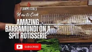 How to Cook Amazing Barramundi on a Spit Rotisserie