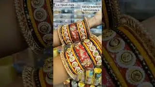 lakh bridal bangles set |wedding bangle set #latest #bridal #bangles #collection #shorts #ytshorts
