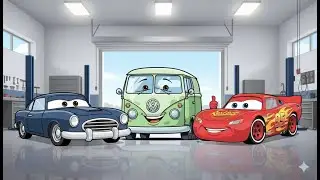 Visit of Friendship 🎄🚗❤️ Lightning McQueen & Friends Check on Each Other! | Cars Toons 3D Animation