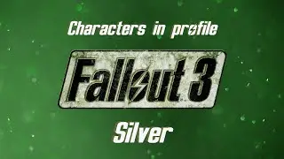 Silver - Characters in Profile - Fallout 3 #shorts #fallout #fallout3