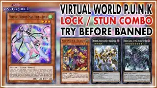 VIRTUAL WORLD ft P.U.N.K. | Lock / Stun Combo Using RHONGOMYNIAD & VFD | Yu-Gi-Oh! Master Duel