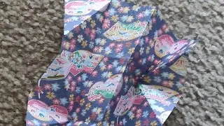 How to make an easy origami flasher