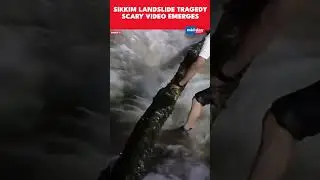 Scary Video Shows Sikkim Landslide Rescue Amid Turbulent Waters