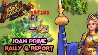 Yeah&hellip; I did it! Joan Prime/Nevsky Rally in Rise of Kingdoms on a 90M player!