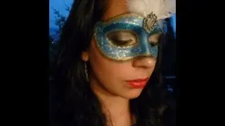 Venetian Masquerade Mask Makeup Tutorial